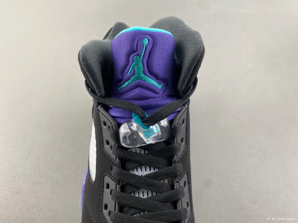 Air Grape' 136027-007 'Black Jordan  5 Retro 0902